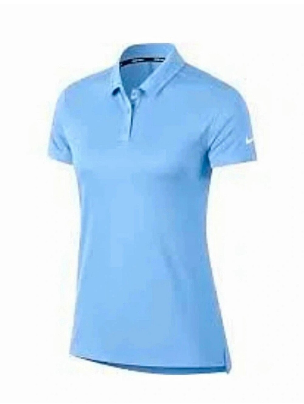 Nike Light Blue Short Sleeve Polo Top